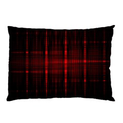 Black And Red Backgrounds Pillow Case