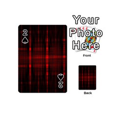 Black And Red Backgrounds Playing Cards 54 (mini) 