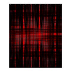 Black And Red Backgrounds Shower Curtain 60  X 72  (medium) 