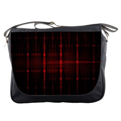 Black And Red Backgrounds Messenger Bags