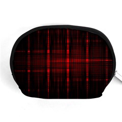 Black And Red Backgrounds Accessory Pouches (medium) 