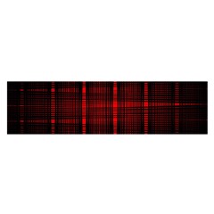 Black And Red Backgrounds Satin Scarf (oblong)