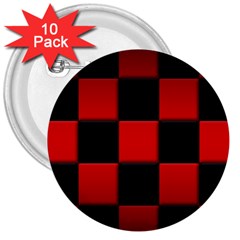 Black And Red Backgrounds 3  Buttons (10 Pack) 