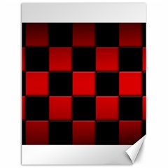 Black And Red Backgrounds Canvas 12  X 16  