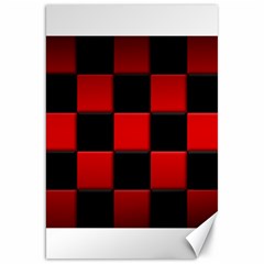 Black And Red Backgrounds Canvas 20  X 30  