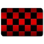 Black And Red Backgrounds Large Doormat  30 x20  Door Mat