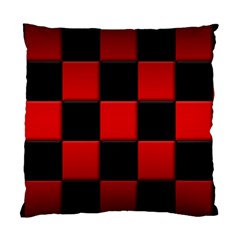 Black And Red Backgrounds Standard Cushion Case (one Side)