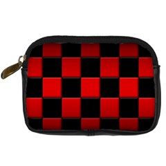 Black And Red Backgrounds Digital Camera Cases