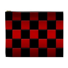 Black And Red Backgrounds Cosmetic Bag (xl) by Amaryn4rt