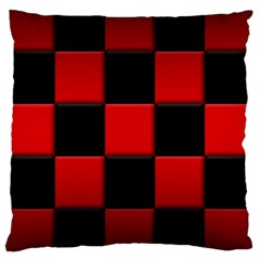 Black And Red Backgrounds Large Cushion Case (one Side)