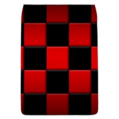 Black And Red Backgrounds Flap Covers (s) 