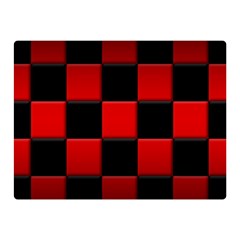 Black And Red Backgrounds Double Sided Flano Blanket (mini) 