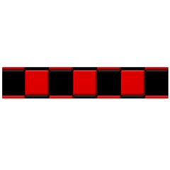 Black And Red Backgrounds Flano Scarf (large)