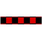 Black And Red Backgrounds Flano Scarf (Large) Front