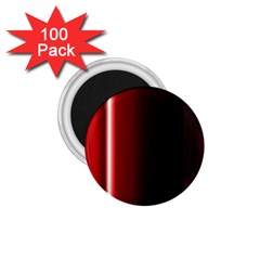 Black And Red 1 75  Magnets (100 Pack) 