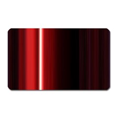 Black And Red Magnet (rectangular)