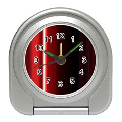 Black And Red Travel Alarm Clocks