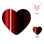 Black And Red Playing Cards (Heart)  Front