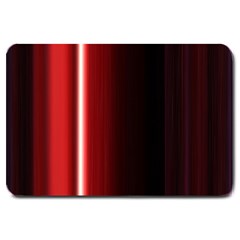 Black And Red Large Doormat 