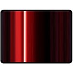 Black And Red Fleece Blanket (Large)  80 x60  Blanket Front