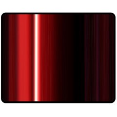 Black And Red Fleece Blanket (medium) 