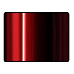 Black And Red Fleece Blanket (small)