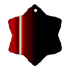 Black And Red Ornament (snowflake)