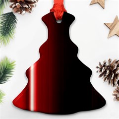 Black And Red Ornament (christmas Tree) 