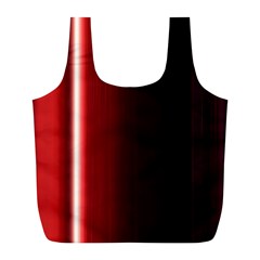 Black And Red Full Print Recycle Bags (l) 