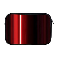 Black And Red Apple Macbook Pro 17  Zipper Case