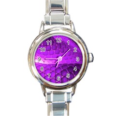 Circular Color Round Italian Charm Watch