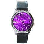 Circular Color Round Metal Watch Front