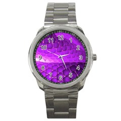 Circular Color Sport Metal Watch