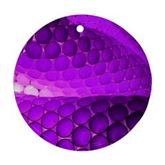 Circular Color Round Ornament (two Sides)