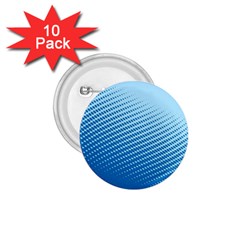 Blue Dot Pattern 1 75  Buttons (10 Pack)