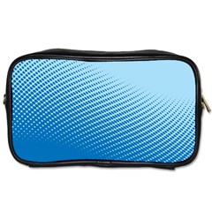 Blue Dot Pattern Toiletries Bags