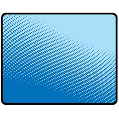 Blue Dot Pattern Fleece Blanket (medium) 