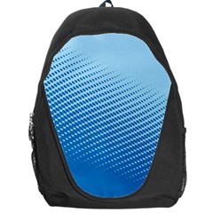 Blue Dot Pattern Backpack Bag by Amaryn4rt