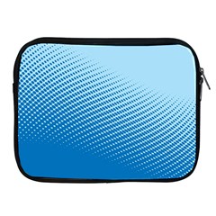 Blue Dot Pattern Apple Ipad 2/3/4 Zipper Cases by Amaryn4rt