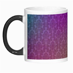 Blue And Pink Colors On A Pattern Morph Mugs