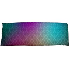 Blue And Pink Colors On A Pattern Body Pillow Case (dakimakura)