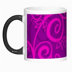 Floraly Swirlish Purple Color Morph Mugs