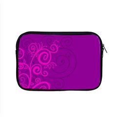 Floraly Swirlish Purple Color Apple Macbook Pro 15  Zipper Case