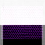 Dark Purple Metal Mesh With Round Holes Texture Rectangular Jigsaw Puzzl Front