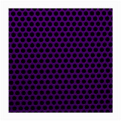 Dark Purple Metal Mesh With Round Holes Texture Medium Glasses Cloth by Amaryn4rt