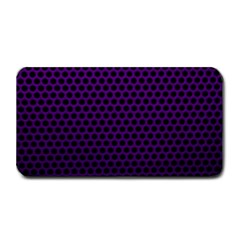 Dark Purple Metal Mesh With Round Holes Texture Medium Bar Mats