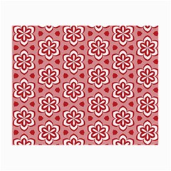 Floral Abstract Pattern Small Glasses Cloth (2-side)