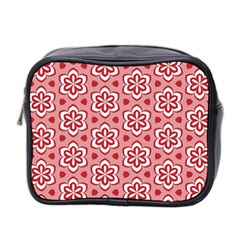 Floral Abstract Pattern Mini Toiletries Bag 2-side by Amaryn4rt