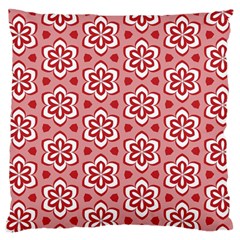 Floral Abstract Pattern Large Cushion Case (one Side)