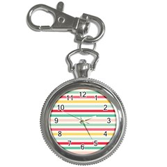 Papel De Envolver Hooray Circus Stripe Red Pink Dot Key Chain Watches